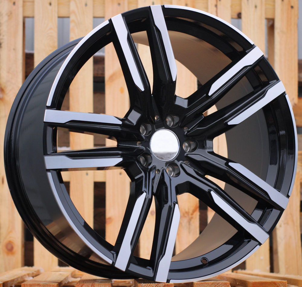 BMW FE246  Melns ar pulētu virsmu R21 5X112 10.5J et43 66.6