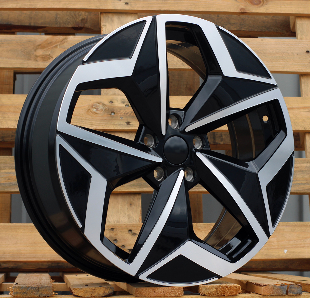 Volkswagen I5649  Melns ar pulētu virsmu R19 5X112 7.5J et50 57.1