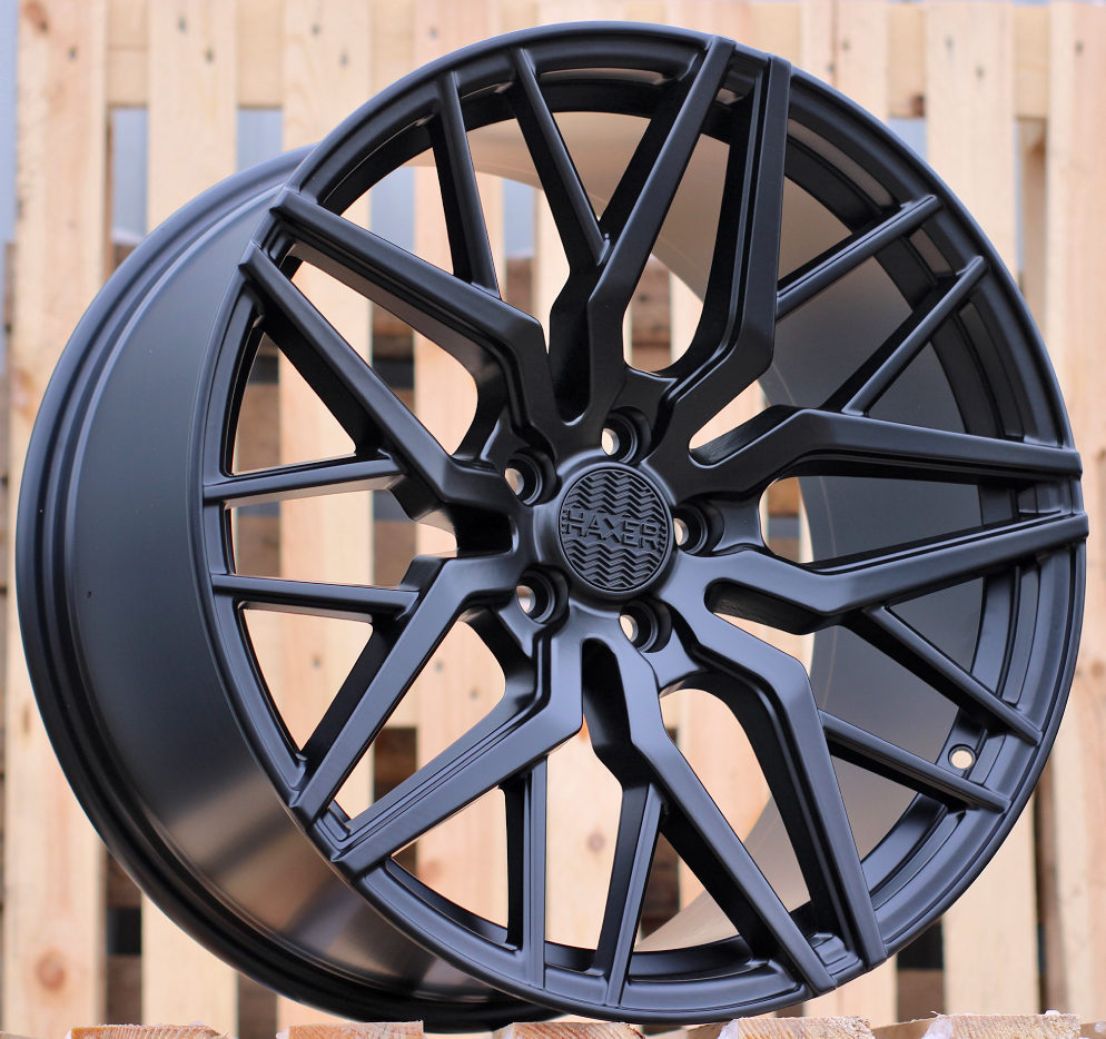 R19x8.5  5X120  ET  33  72.6  A5478  (HX035)  Black Half Matt (BLHM)  For HAXER  (P)  (Rear+Front)
