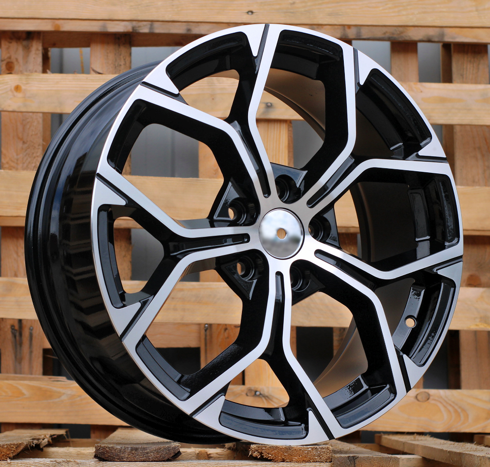 BMW A056  Melns ar pulētu virsmu R18 5X112 7.5J et51 66.6