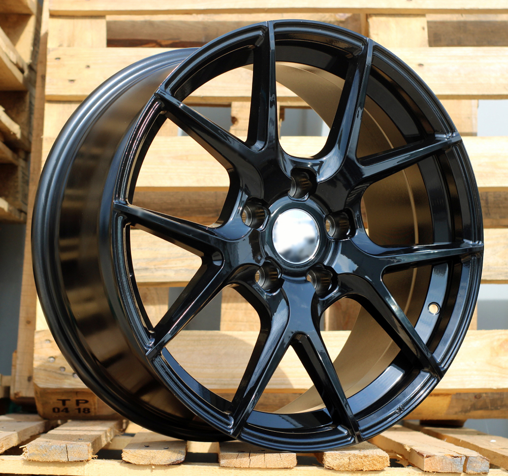 XF418  Melns R19 5X127 8.5J et40 71.5