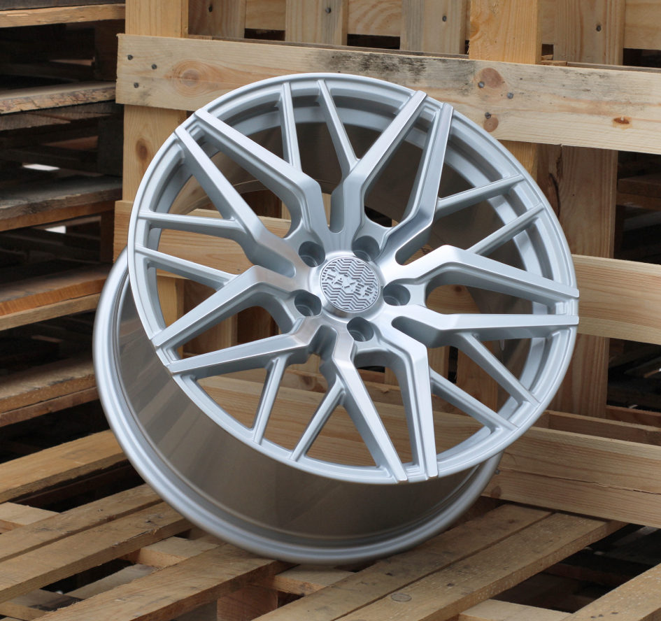 R19x8.5  5X112  ET  30  66.5  A5478  (HX035)  Polished Silver+Powder Coating (MSPC)  For HAXER  (P)  ())