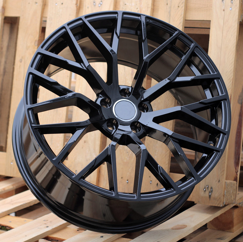 Audi B5710  Melns R21 5X112 9.5J et30 66.5