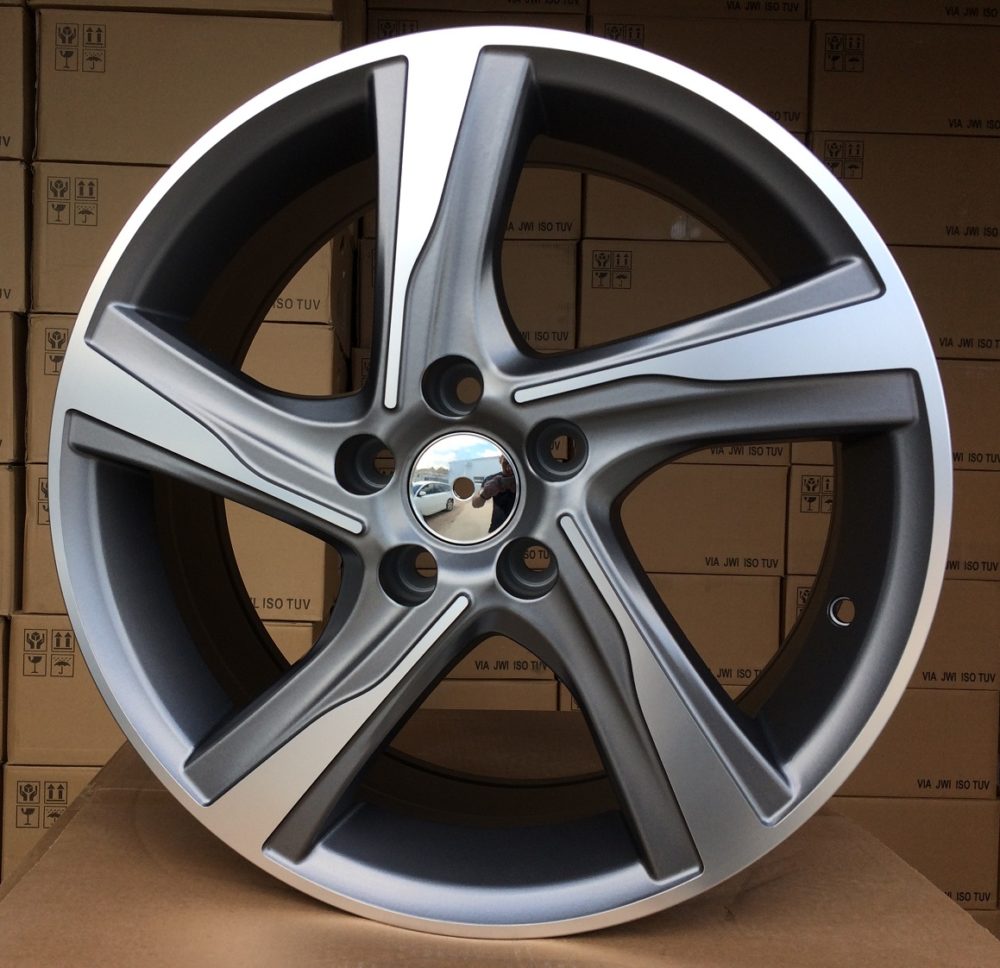 R18x7.5  5X108  ET  49  67.1  BY115  Grey Polished (MG)  For VOLVO  (Z2)
