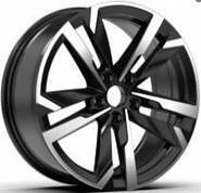 Skoda FBX254  Melns ar pulētu virsmu R17 5X100 7J et39 57.1