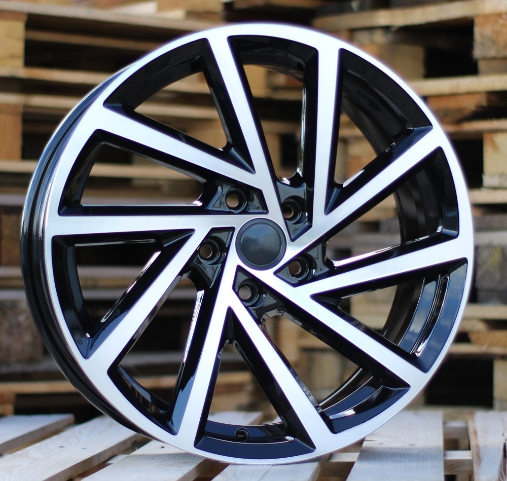 Volkswagen B5329  Melns ar pulētu virsmu R16 5X112 6.5J et45 57.1