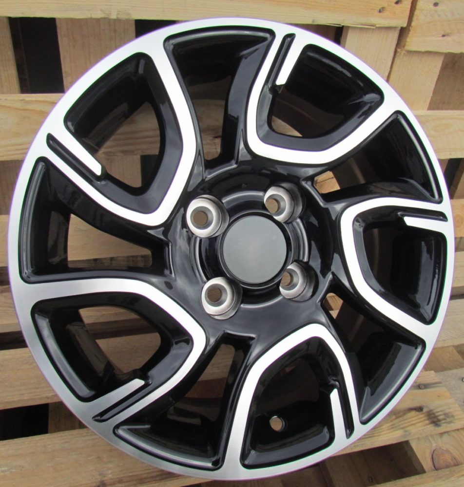 Kia XE186  Melns ar pulētu virsmu R14 4X100 6J et35 54.1