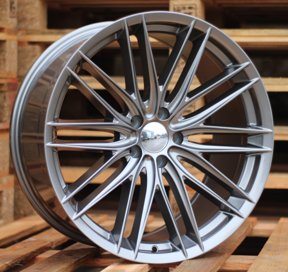R20x8.5  5X120  ET  33  72.6  B5395  Grey (GR)  For RACIN  (K4)  ((AKC 115 Eur)  Vossen Style (Rear+Front))