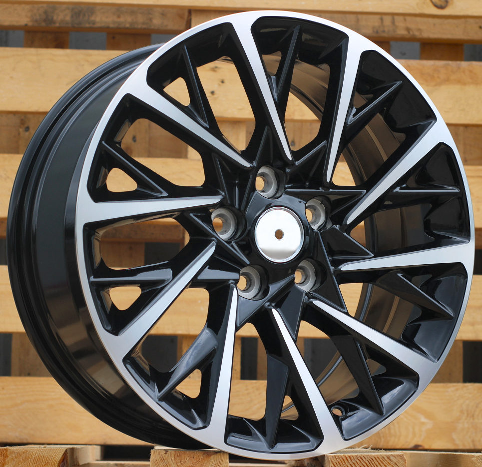 Hyundai I0241  Melns ar pulētu virsmu R17 5X114.3 7.5J et45 67.1