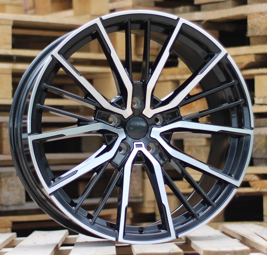 BMW I5498  Melns ar pulētu virsmu R20 5X120 8.5J et35 72.6