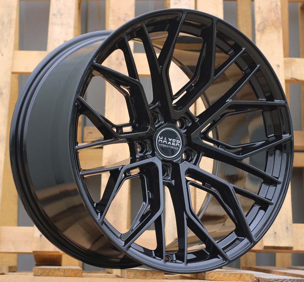R20x9  5X120  ET  30  72.6  HX015F  (3S5981)  Black (BL)  For HAXER  (K2)  (HYBRID FORGED (Rear+Front))