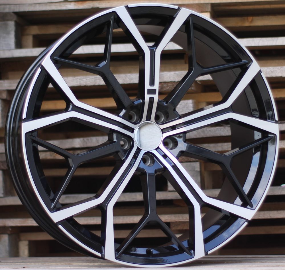 BMW FE245  Melns ar pulētu virsmu R22 5X112 10.5J et43 66.6