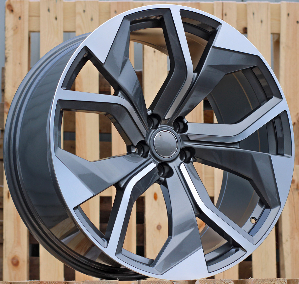 Audi B1637  Pelēks R22 5X112 10J et26 66.5