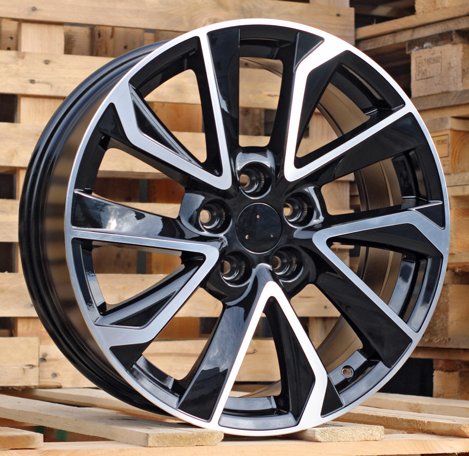 Toyota B5463  Melns ar pulētu virsmu R17 5X114.3 7J et45 60.1