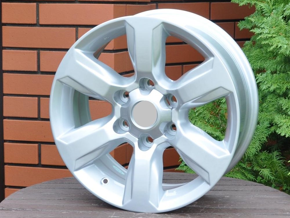 R17x7.5  6X139.7  ET  25  106.1  A691  Silver (SI)  For TOYOT  (R)  (4x4)
