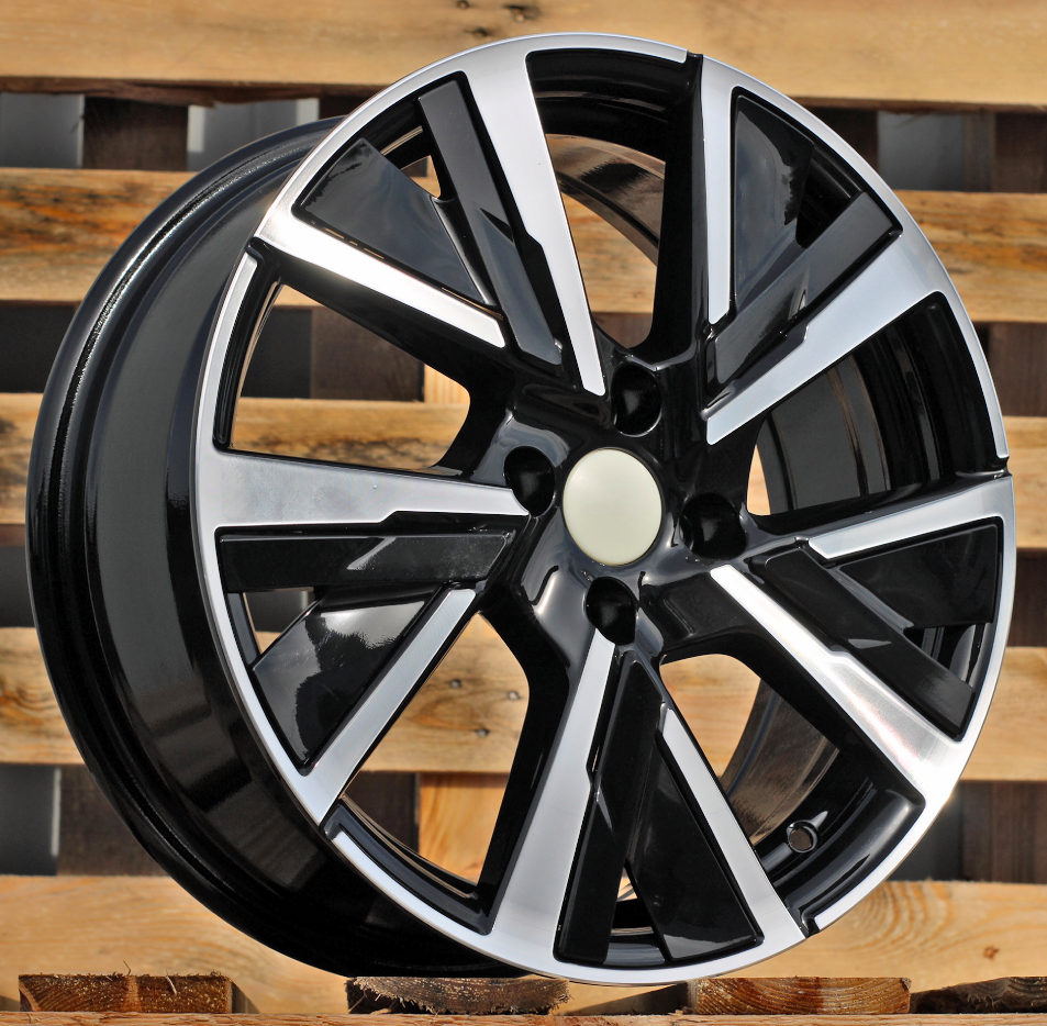 Peugeot B5906  Melns ar pulētu virsmu R17 5X108 7J et44 65.1