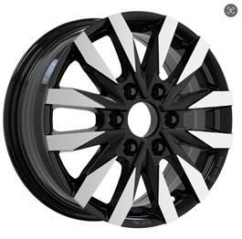 Mercedes B3023  Melns ar pulētu virsmu R16 6X130 6.5J et54 84.1