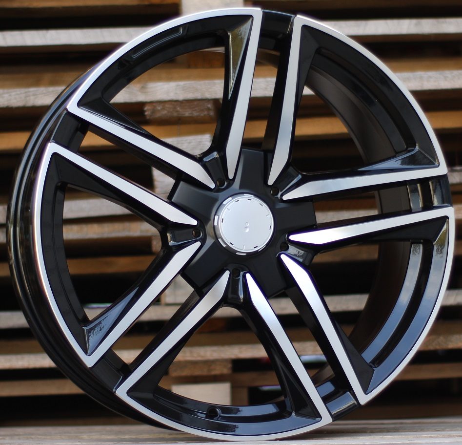 Mercedes B1558  Melns ar pulētu virsmu R19 5X112 8.5J et43 66.6