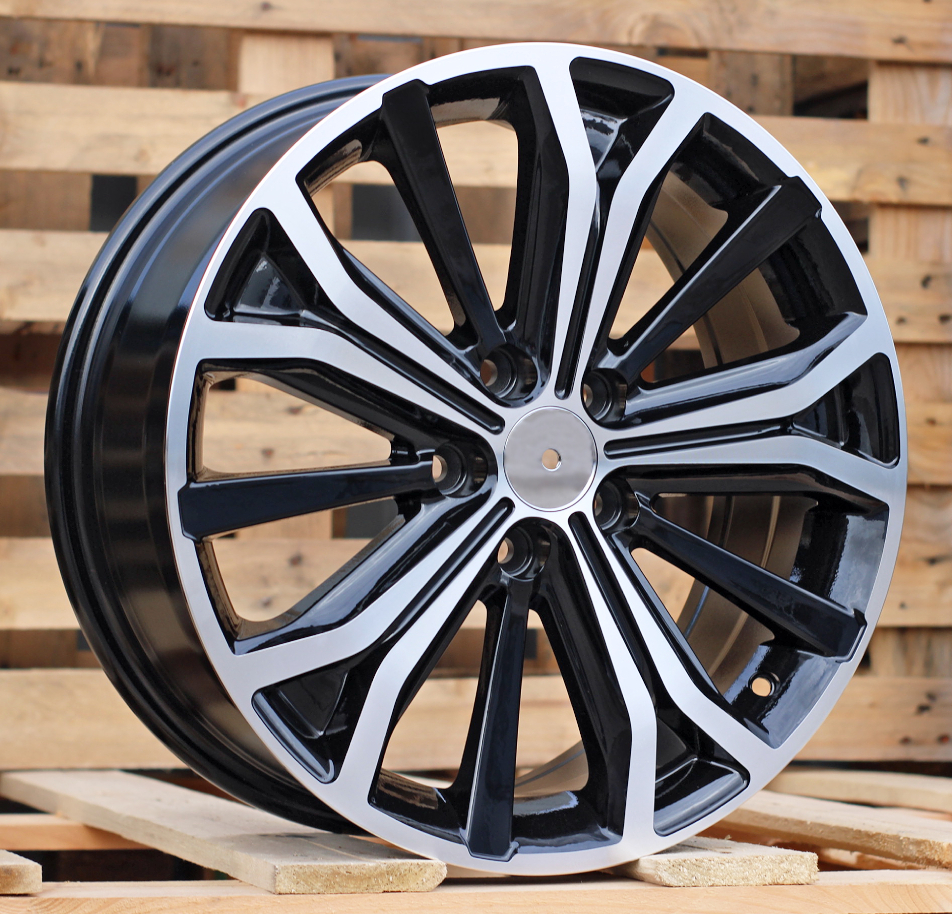 Peugeot BK591  Melns ar pulētu virsmu R17 5X108 7J et46 65.1