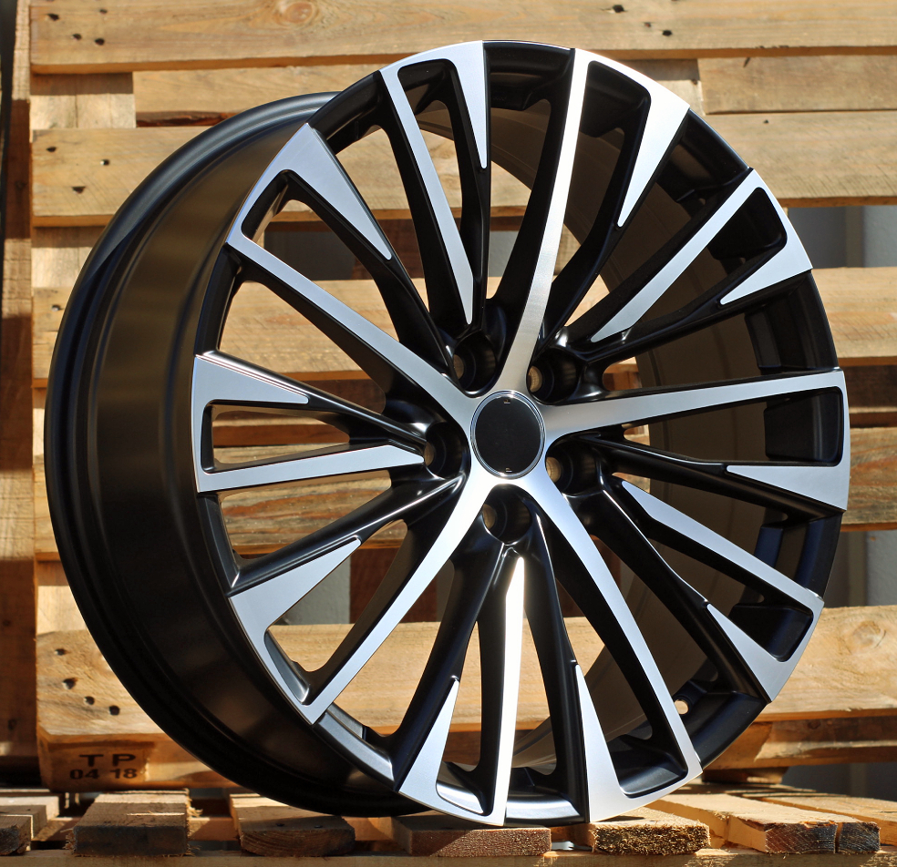 Lexus Y1118  Melns pusmatēts ar pulētu virsmu R20 5X114.3 8J et30 60.1