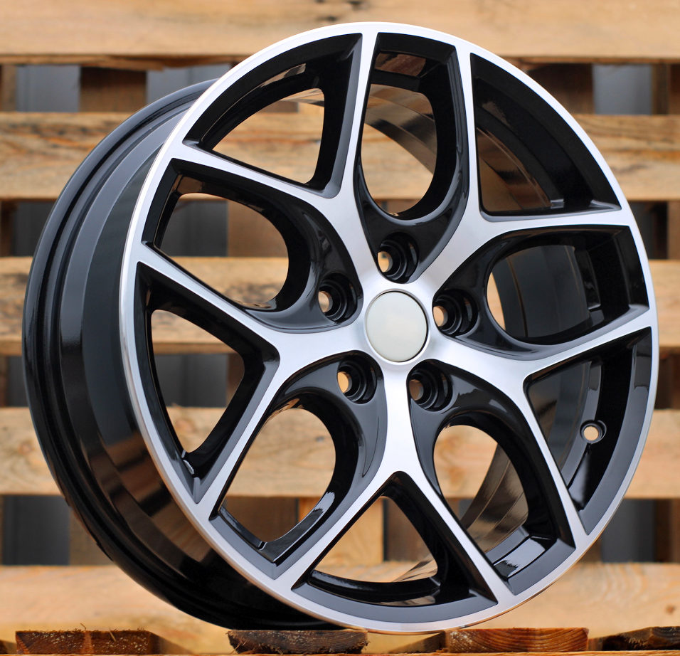 Ford Y0058  Melns ar pulētu virsmu R17 5X108 7J et50 63.4