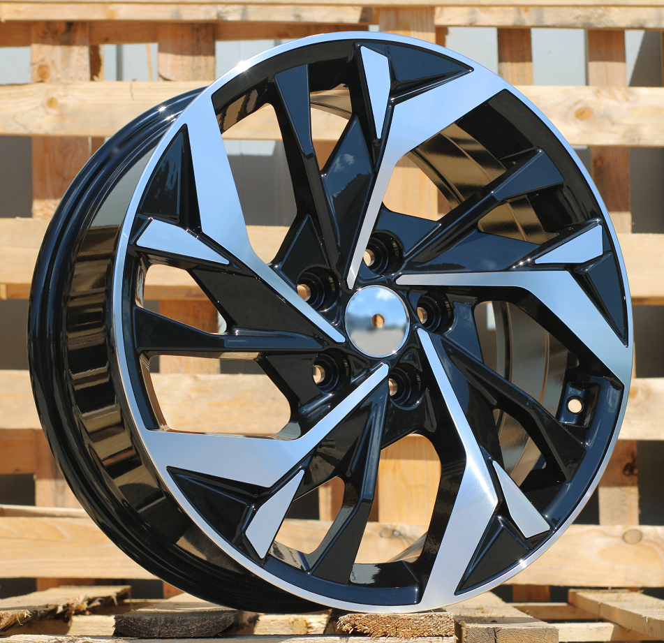 Hyundai B1953  Melns ar pulētu virsmu R17 5X114.3 7J et43 67.1