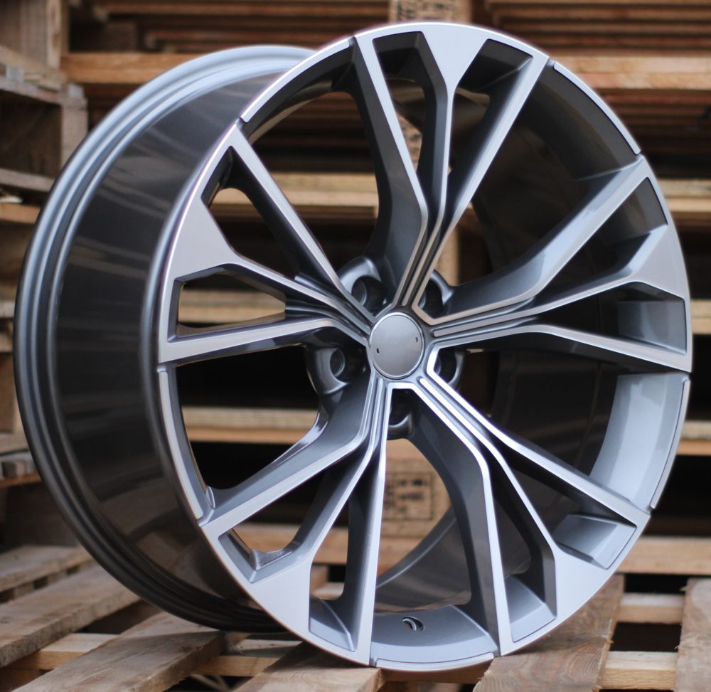 Audi B1624  Pelēks R21 5X112 10J et20 66.5