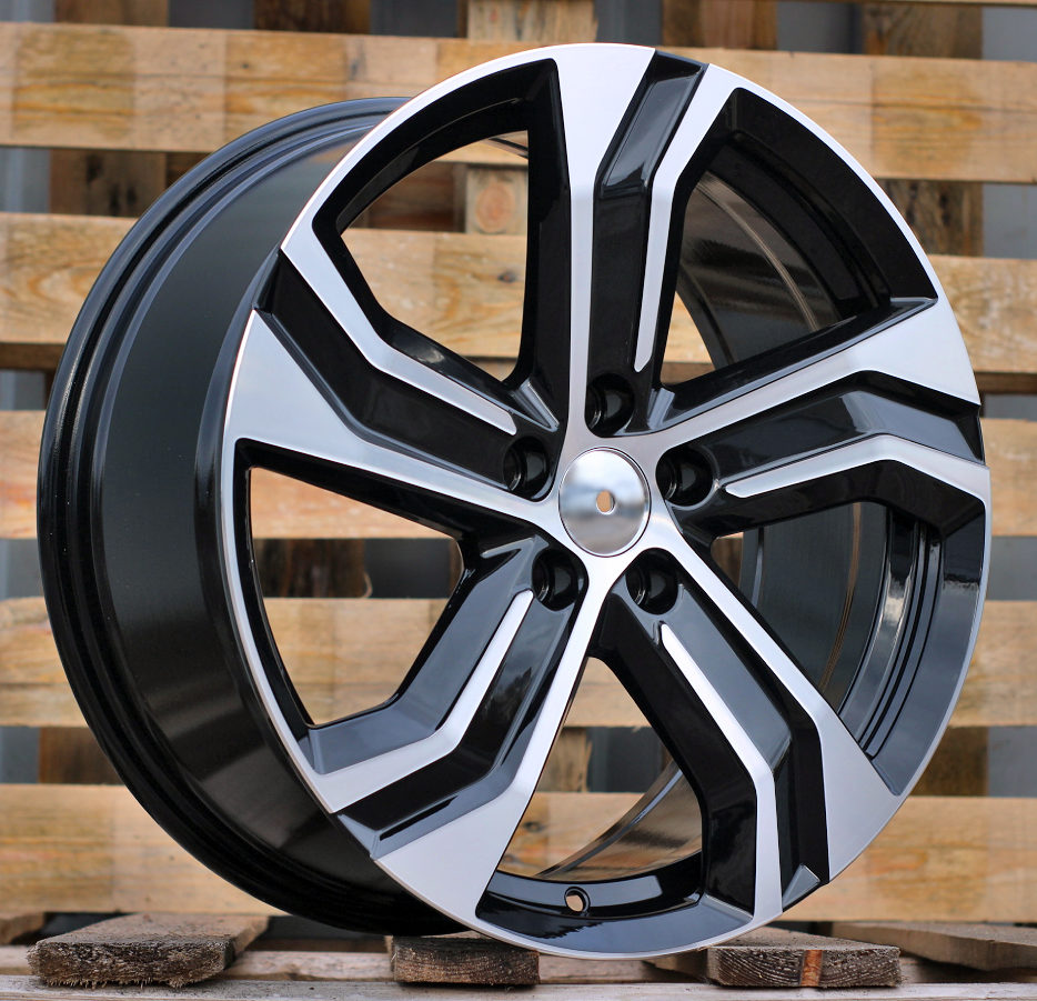 Volvo Y0143  Melns ar pulētu virsmu R18 5X108 8J et42 63.4