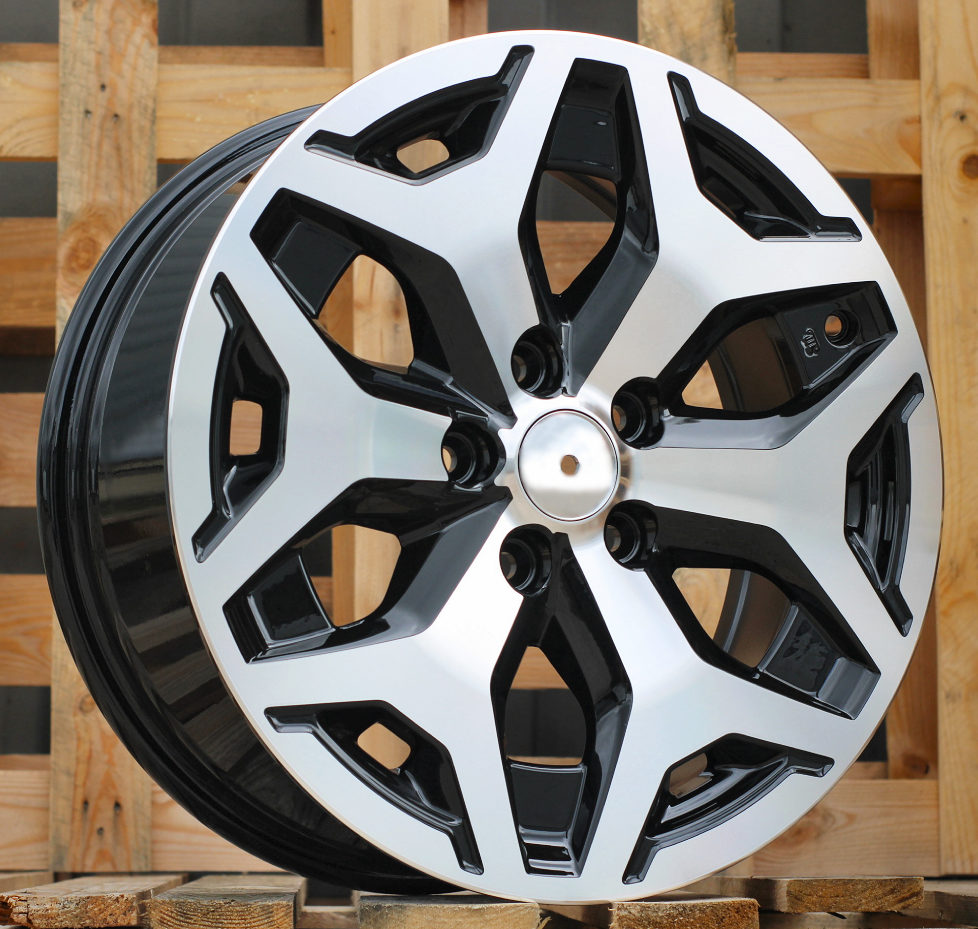 Subaru B2042  Melns ar pulētu virsmu R17 5X114.3 7J et48 56.1