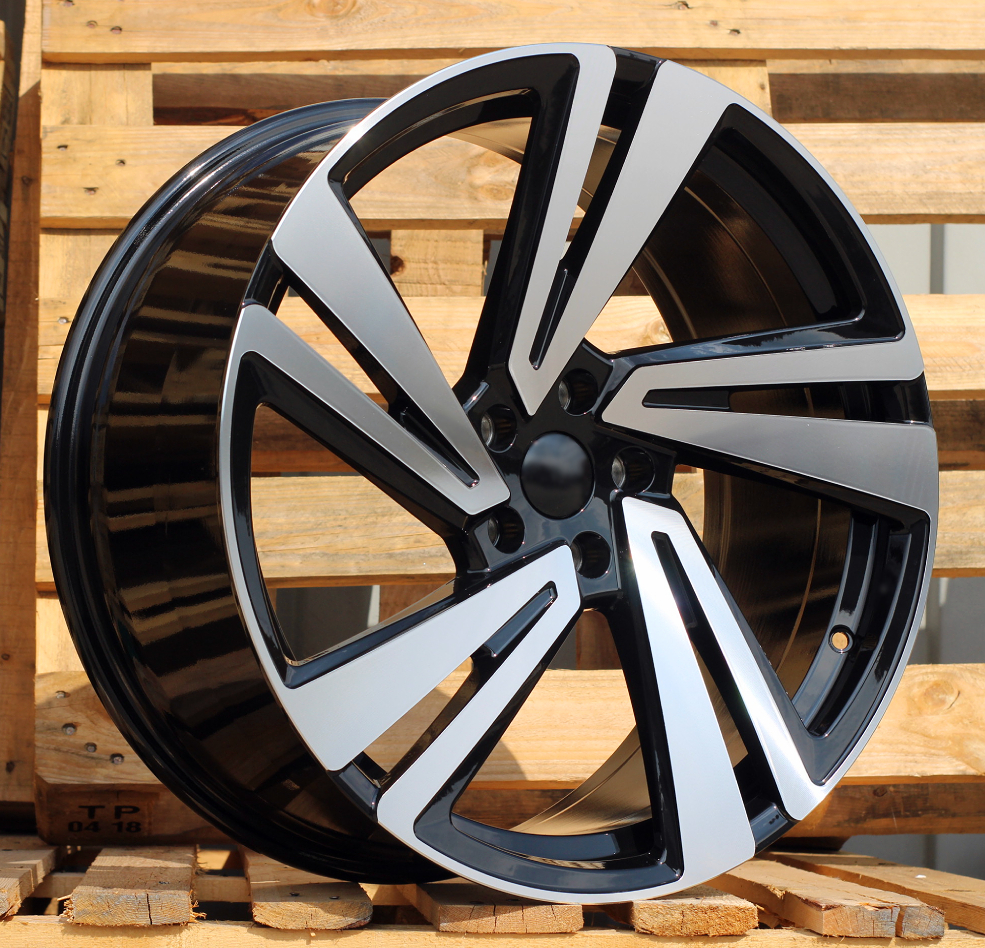 Volkswagen I5641  Melns ar pulētu virsmu R19 5X112 8J et28 66.6