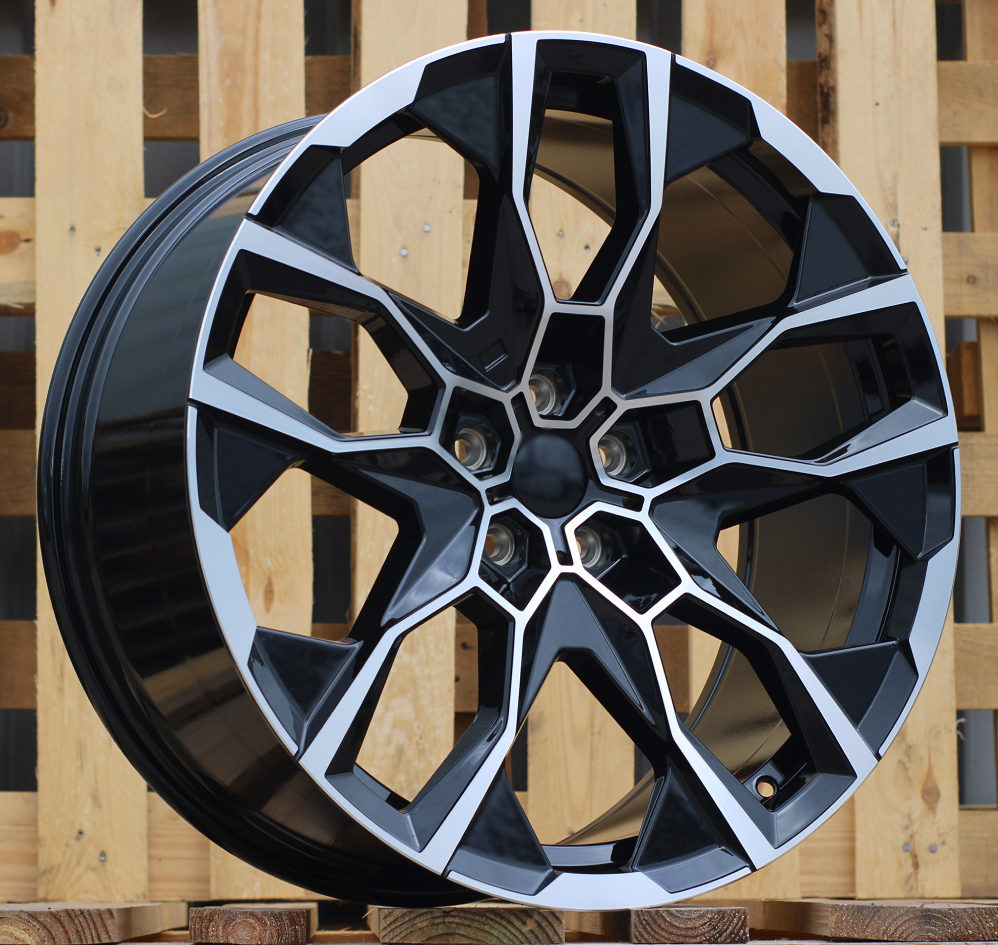 BMW I5592  Melns ar pulētu virsmu R21 5X112 9.5J et36 66.6