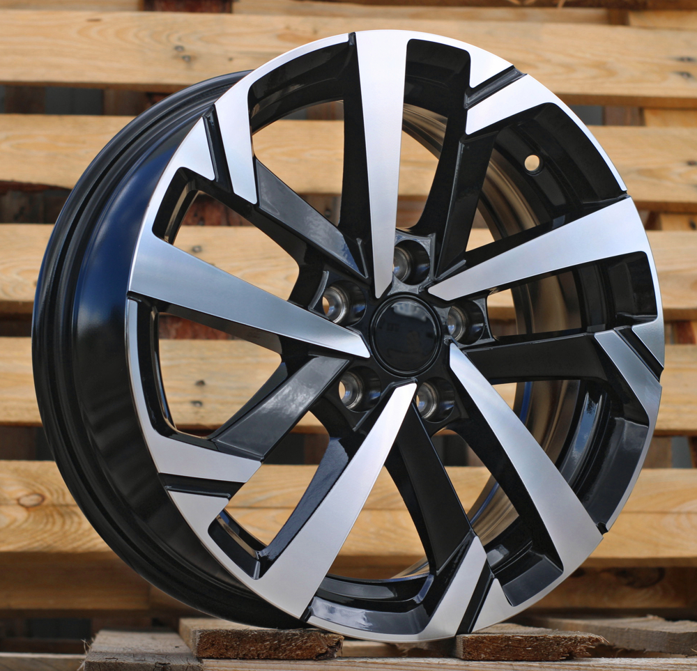 Volkswagen XE276  Melns ar pulētu virsmu R15 5X100 6J et40 57.1