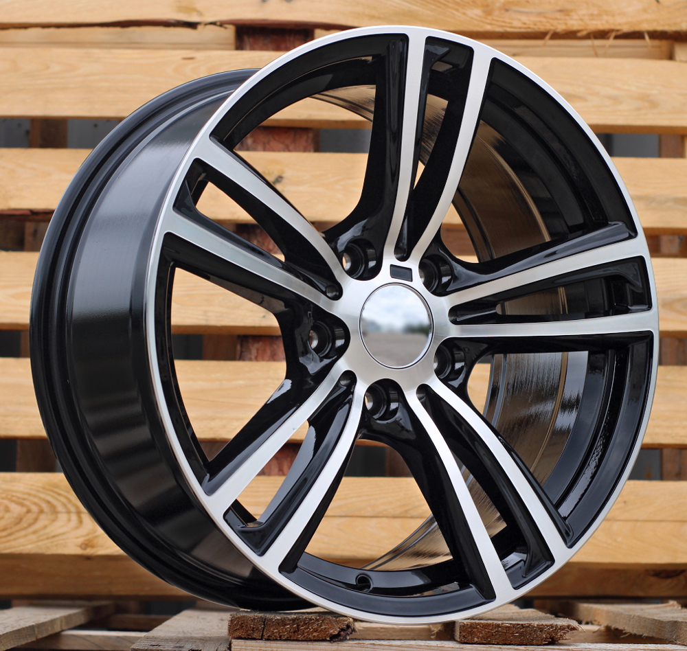 BMW B5739  Melns ar pulētu virsmu R17 5X120 8J et34 72.6