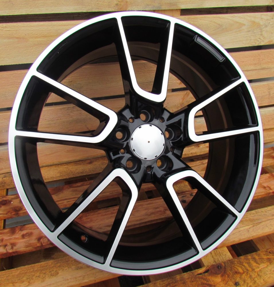 Mercedes B5462  Melns ar pulētu virsmu R19 5X112 8.5J et52 66.6