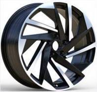 Volkswagen FBX170  Melns ar pulētu virsmu R17 5X100 7J et40 57.1