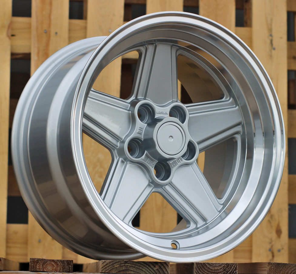 Mercedes B1794  Sudrabs ar pulētu malu R16 5X112 9J et12 66.6