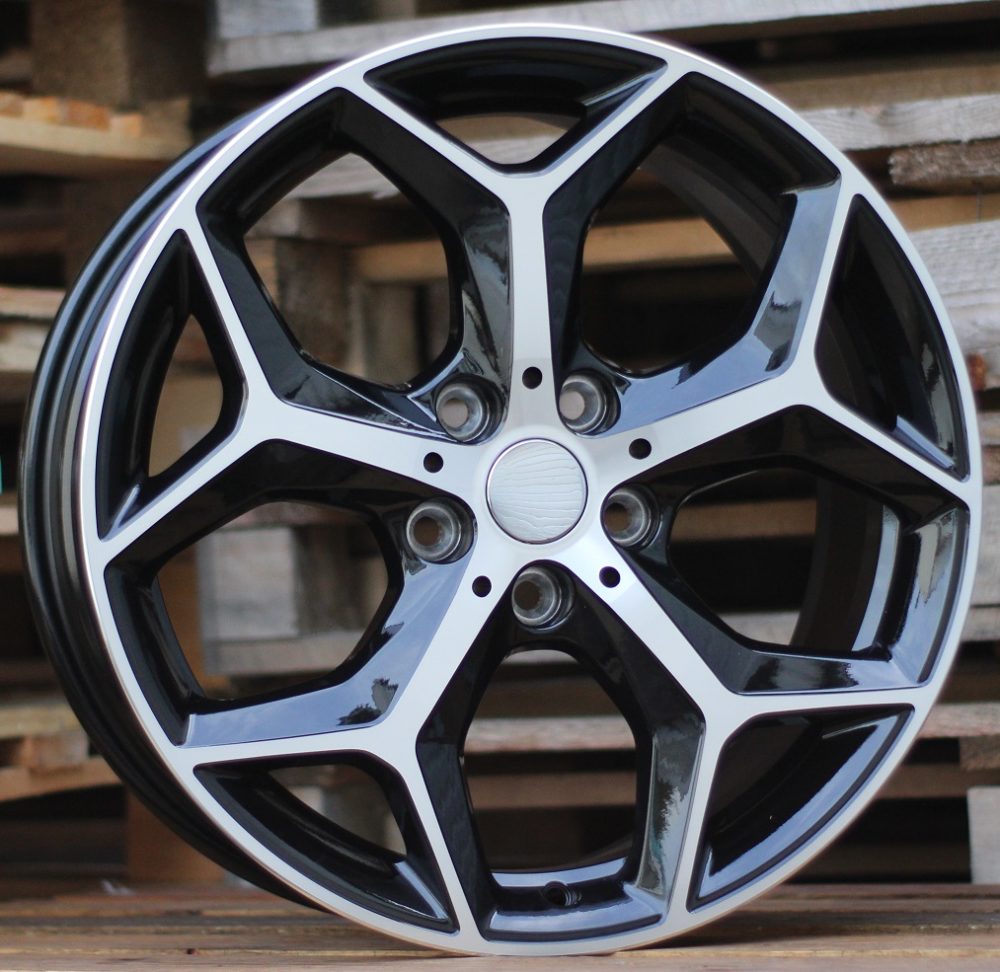 BMW L1623  Melns ar pulētu virsmu R18 5X112 7.5J et51 66.6