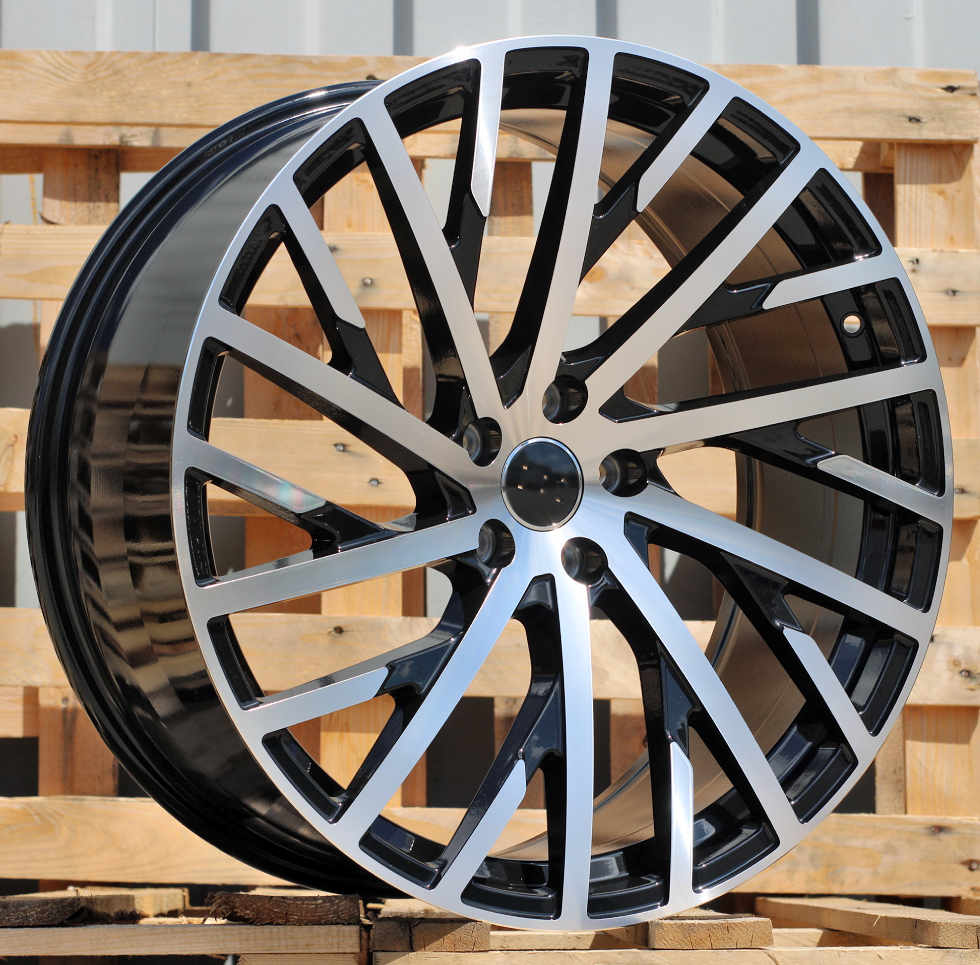 Audi I0368  Melns ar pulētu virsmu R20 5X112 9J et35 66.5