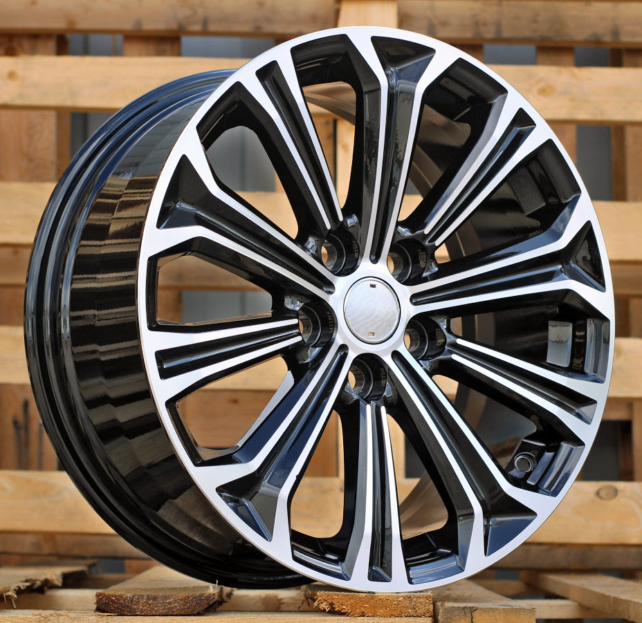 Toyota B5845  Melns ar pulētu virsmu R17 5X114.3 7.5J et40 60.1