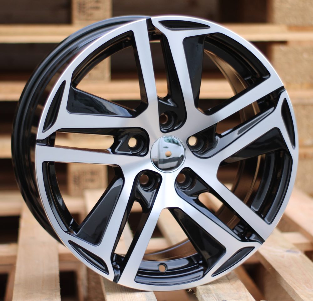 Peugeot PG534  Melns ar pulētu virsmu R16 5X108 7J et47 65.1