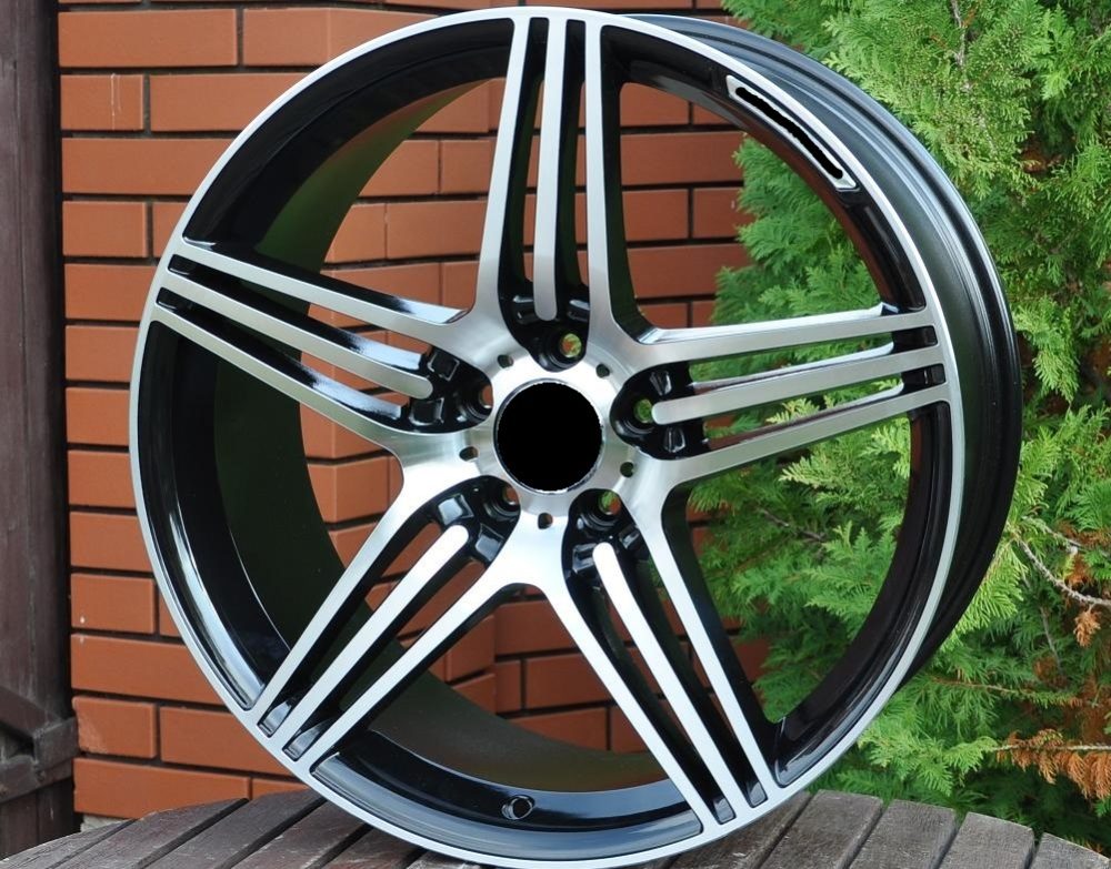 Mercedes DW202  Melns ar pulētu virsmu R16 5X112 7.5J et35 66.6