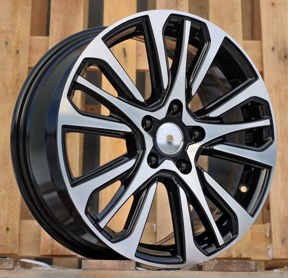 Renault Y0057  Melns ar pulētu virsmu R17 5X114.3 7J et43 66.1