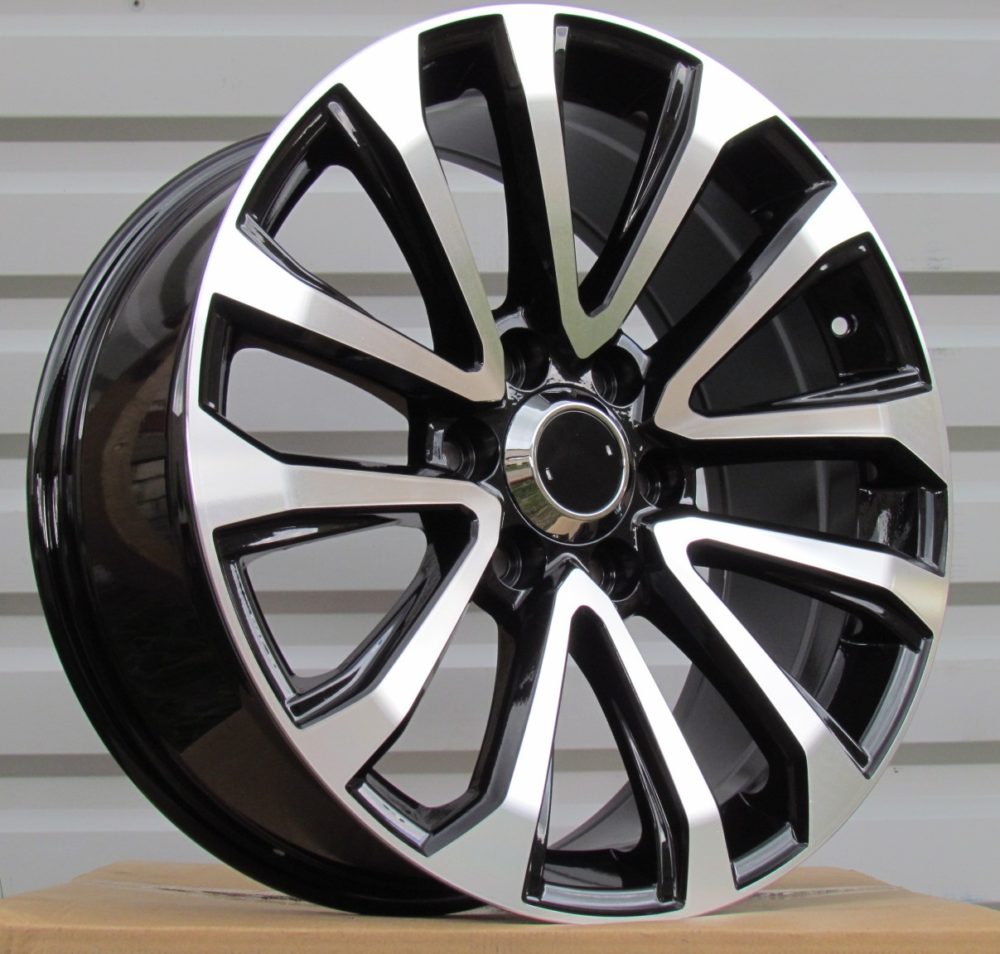 R20x8.5  6X139.7  ET  25  106  B1223  Black Polished (MB)  For 4X4  (K3)  (For TOYOTA)