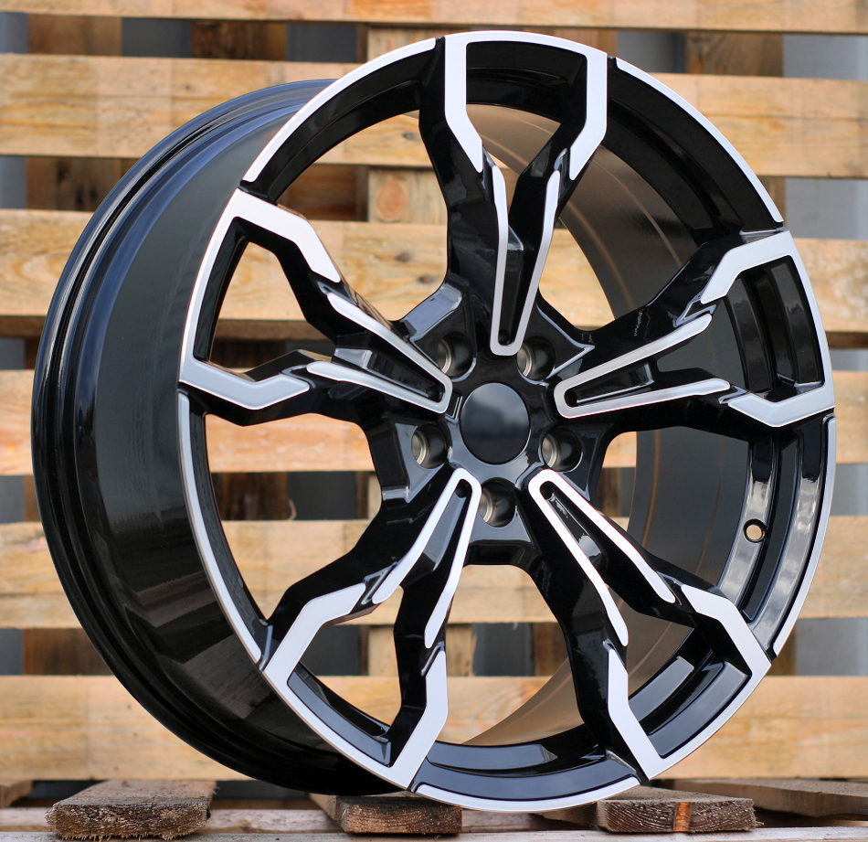 BMW I5596  Melns ar pulētu virsmu R19 5X112 8J et27 66.6