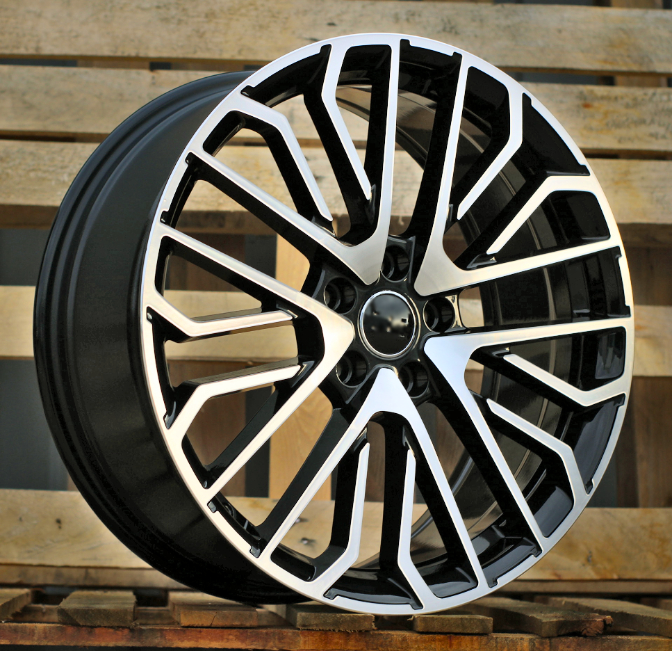 Audi 3S1261  Melns ar pulētu virsmu R19 5X112 8J et49 57.1